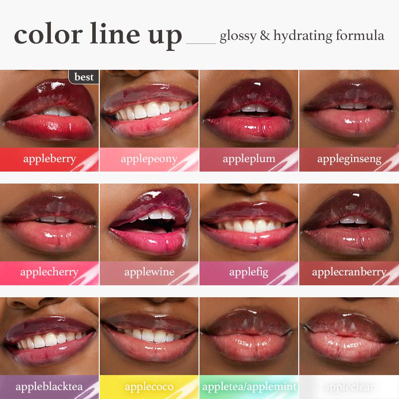 Korean Apple Lip Tint Stain Trio