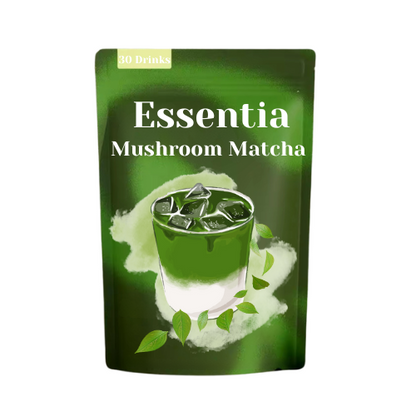 Essentia Mushroom Matcha Powder