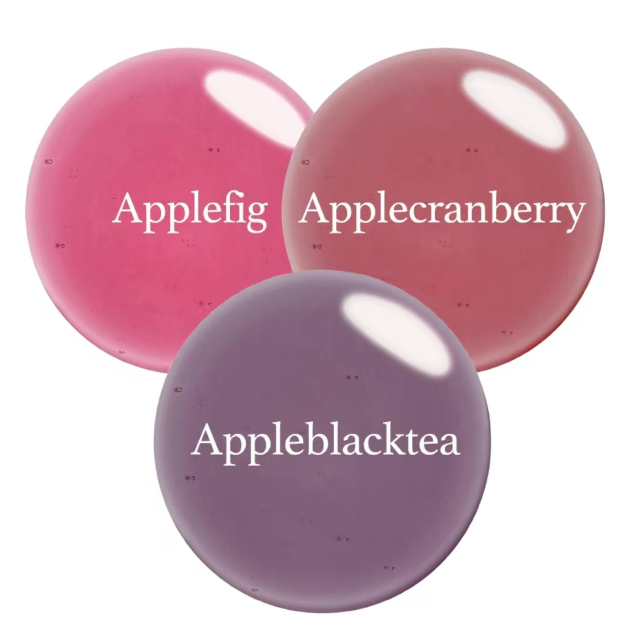 Korean Apple Lip Tint Stain Trio